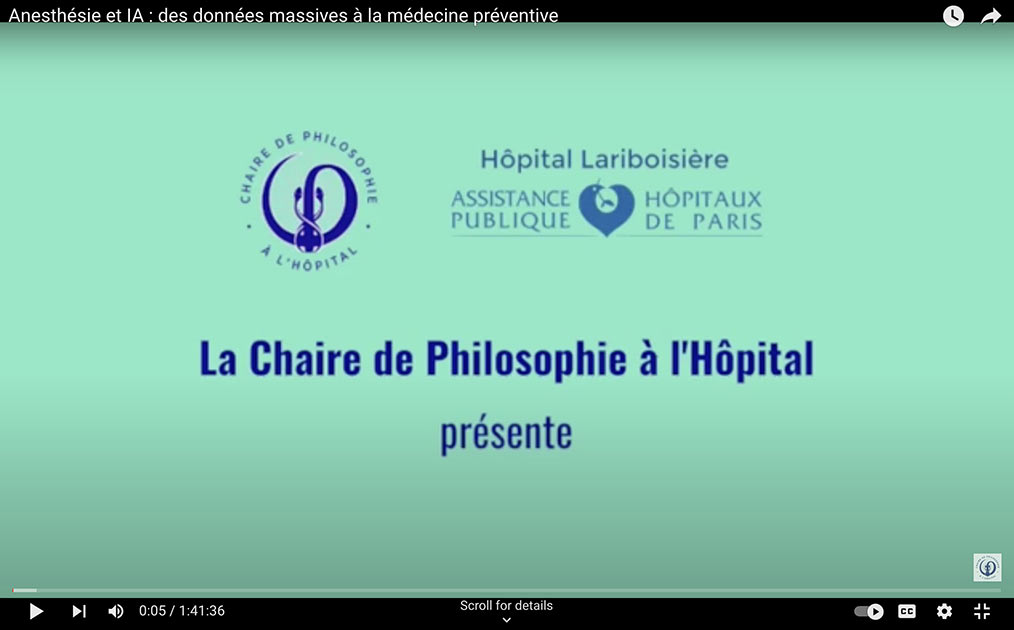 Anethésie et IA : des données massives à la médecine préventive